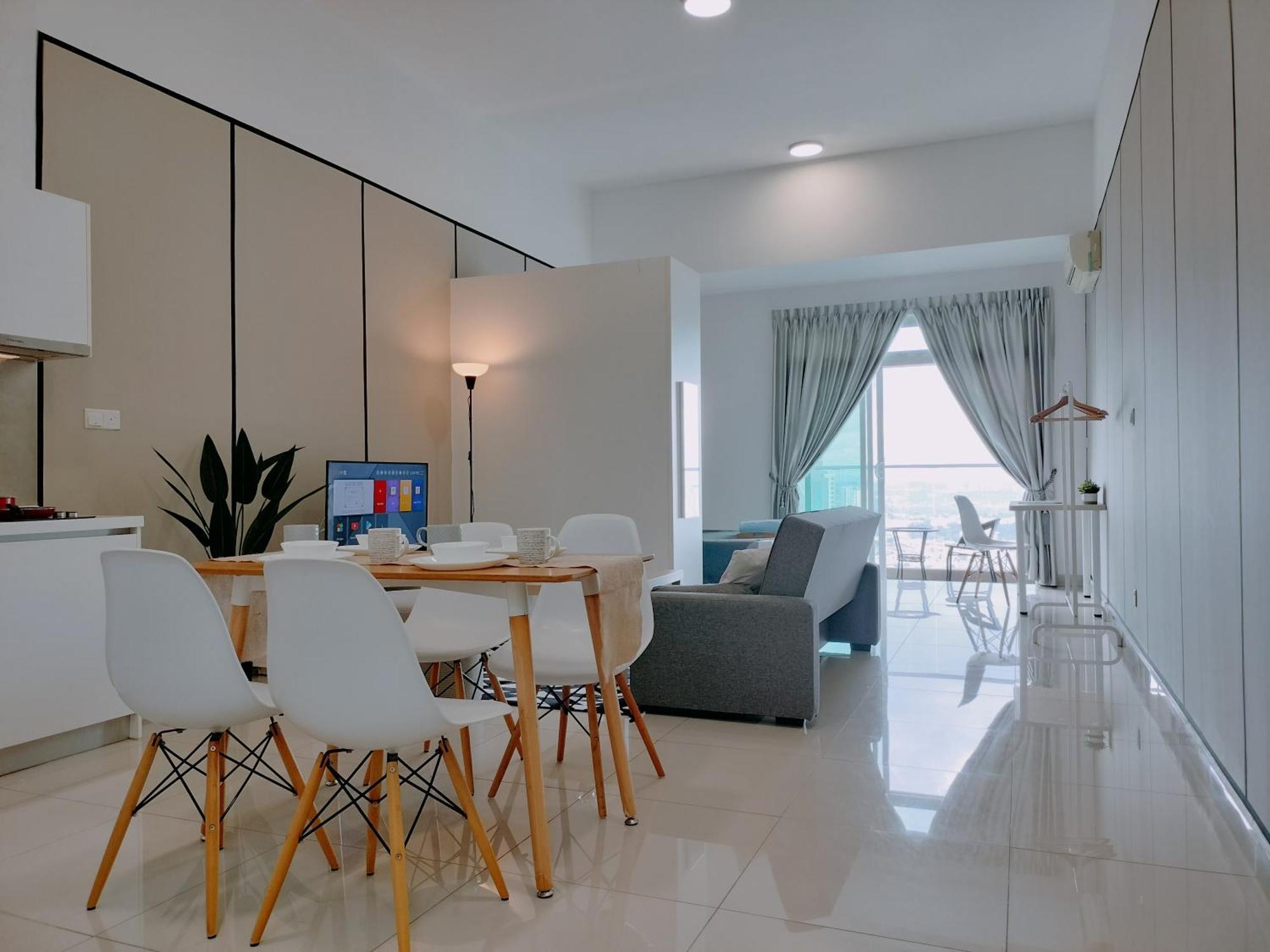 Delight Homestay Twin Galaxy Johor Bahru Exteriér fotografie